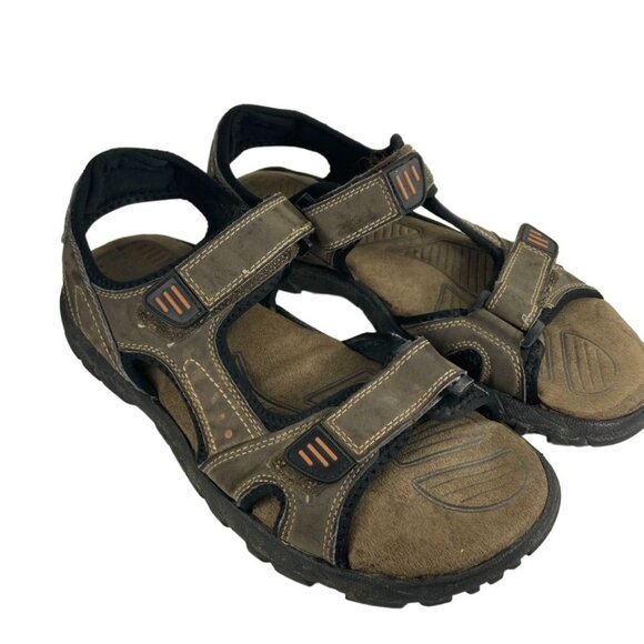 Hiking Sandals Gotcha Orson Mens Outdoor Brown Sport Open Toe Size 11 u - Picture 2 of 5